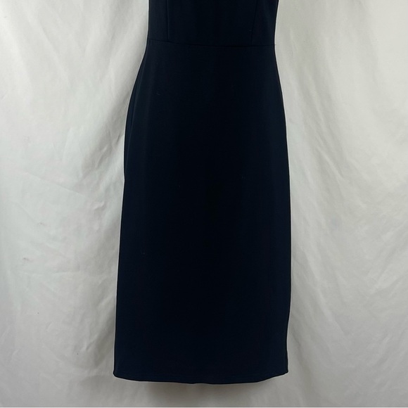 Lulus Black Ruffled Sleeve Midi Dress NWT Size S - Picture 4 of 15